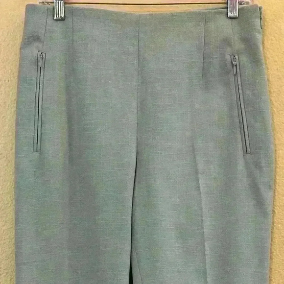 Club Monaco- “Cigarette Cropped Pant” Iron Grey Women’s Size 8 NWT!! - Picture 8 of 10